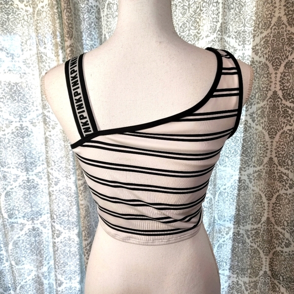 PINK Victoria Secret Women's Ultimate Logo Strap Sports Crop - Picture 6 of 8
